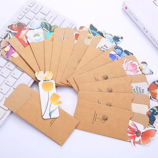 Paper Butterfly Bookmark Set lifestyle photo 2