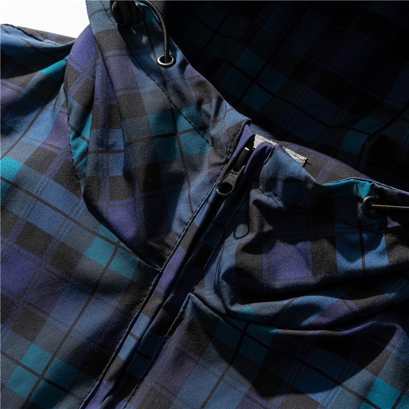 Spring Hooded Jacket Japanese Street Fashion Ins Tide Brand Loose Three-Dimensional Pocket Jacket Men