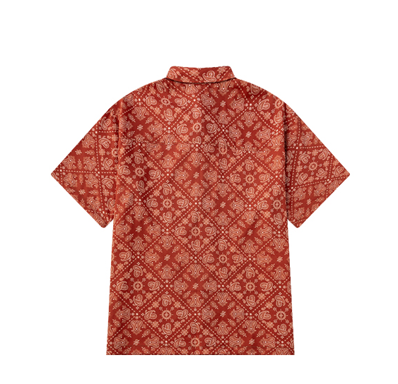 Hip Hop Unisex Short Sleeve Shirt Hong Kong Style Cool Trend Half Sleeve Shirt