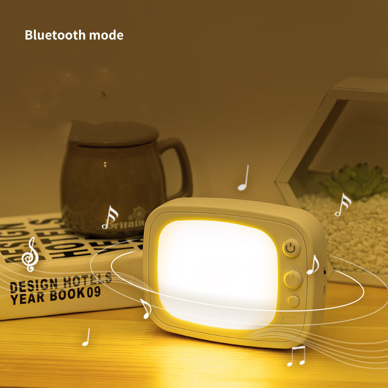 Multifunctional Led Wireless Bluetooth Sound Desk Lamp - 2
