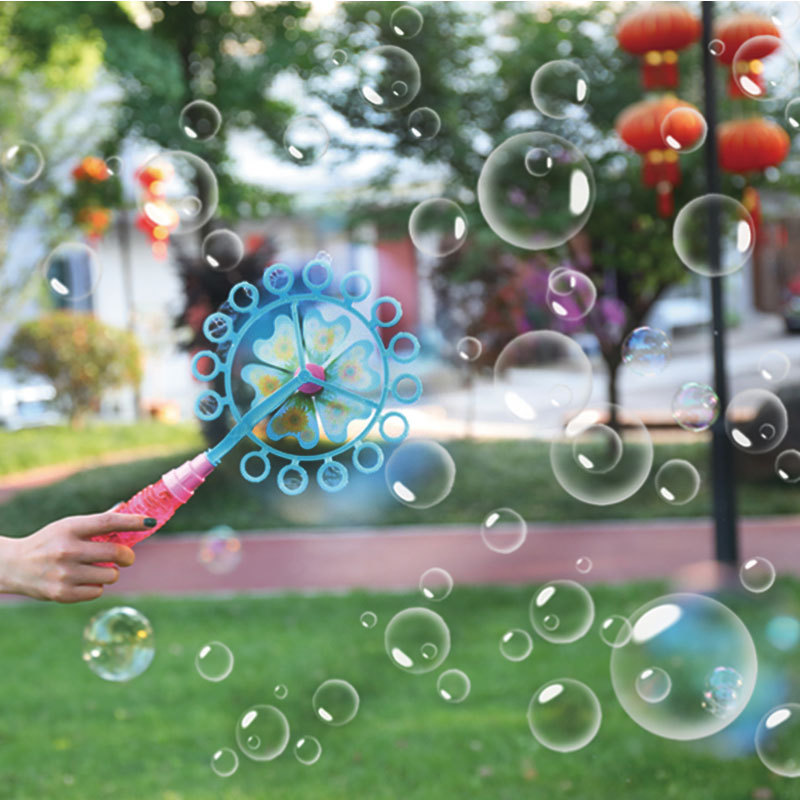 Title 4, Luminous Windmill Bubble Machine Children