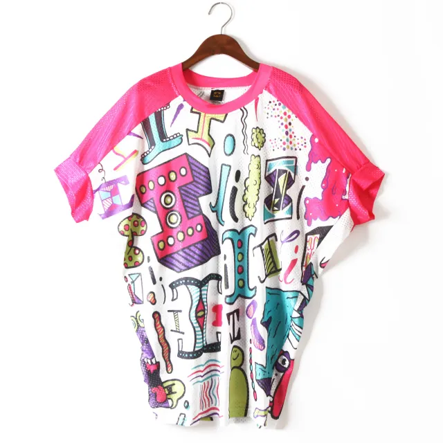 New Guangdong Fashion Brand Women's Personality Large Size Loose T Shirt For Women As Shown - Shop at LoveMi