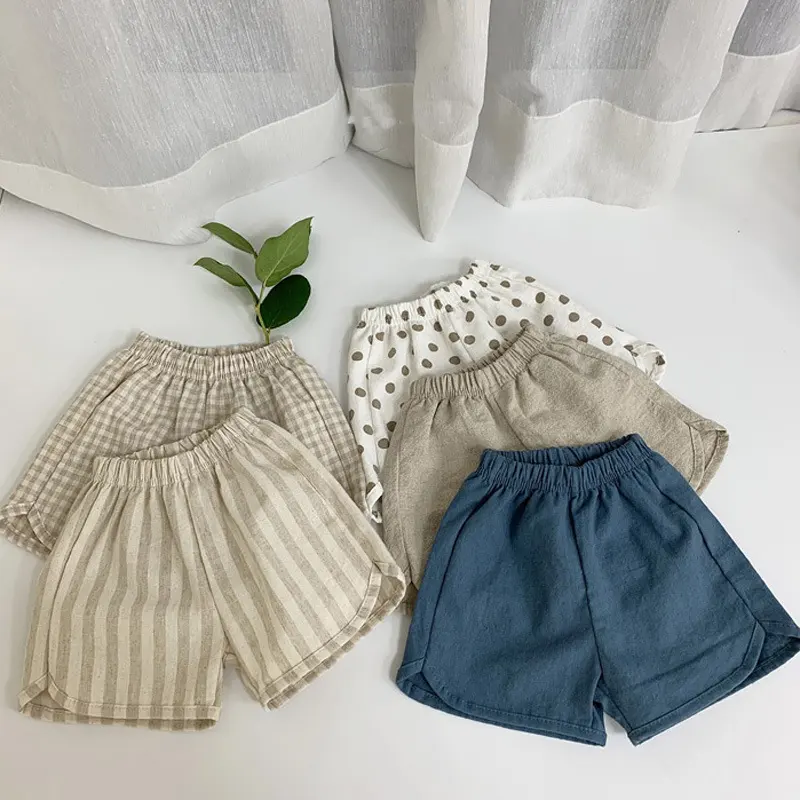 Summer New Men'S and Women'S Baby Loose Breathable Pants