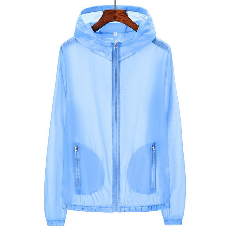 Summer Thin Breathable Windbreaker Plus Size Couple Skin Clothes Student Fishing Clothes 4 Color 3Xl - Shop at LoveMi