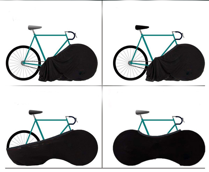 Bicycle Dust Cover, Wheel Cover, Elastic Dust Cover, Starry Sky Series - Image 7