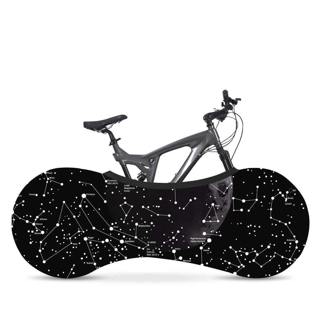 Bicycle Dust Cover, Wheel Cover, Elastic Dust Cover, Starry Sky Series - Image 11