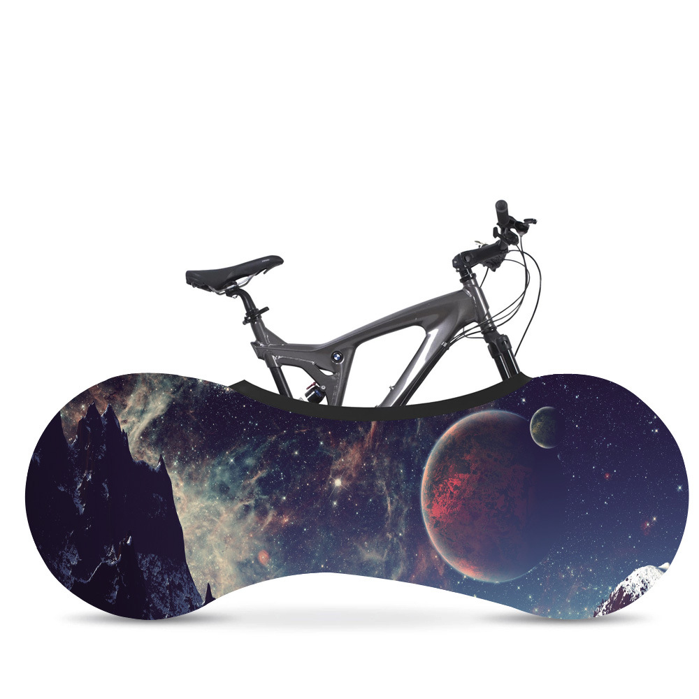Bicycle Dust Cover, Wheel Cover, Elastic Dust Cover, Starry Sky Series - Image 4