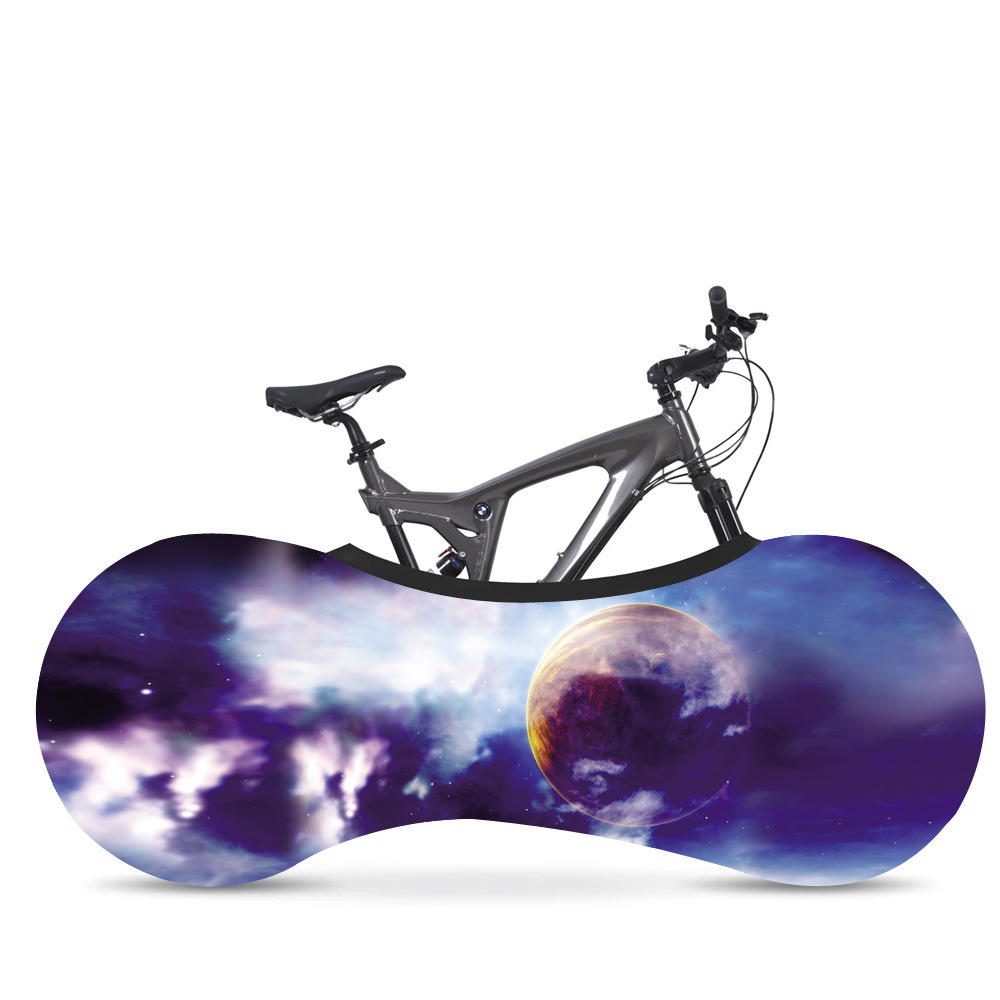 Bicycle Dust Cover, Wheel Cover, Elastic Dust Cover, Starry Sky Series - Image 9