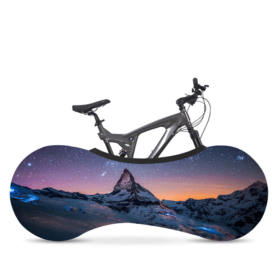 Bicycle Dust Cover, Wheel Cover, Elastic Dust Cover, Starry Sky Series - Image 2