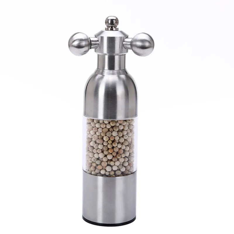 Pepper Mill Gadgets Pepper and Salt Grinder Grinding 4 Color Garlic Grinding Spice Grinder Kitchen Creative Tools BBQ Accessory – image 2