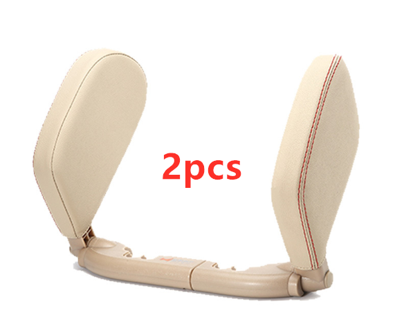 Beige red 2pcs