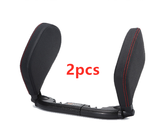 Black red 2pcs