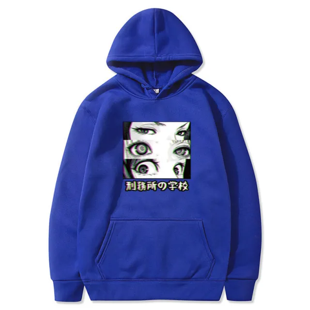 SENPAI Hooded Sweatshirt Men's and Women's Sweatshirt Jacket Blue - Shop at LoveMi