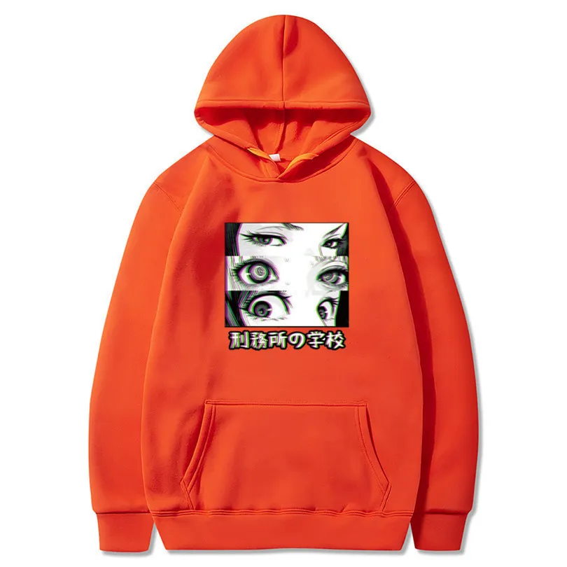 SENPAI Hooded Sweatshirt Men's and Women's Sweatshirt Jacket - Orange