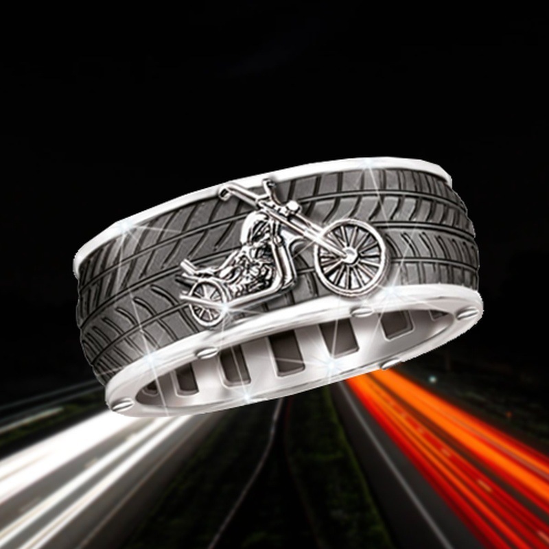 Motorcycle Fashion Men's And Women's Punk Ring