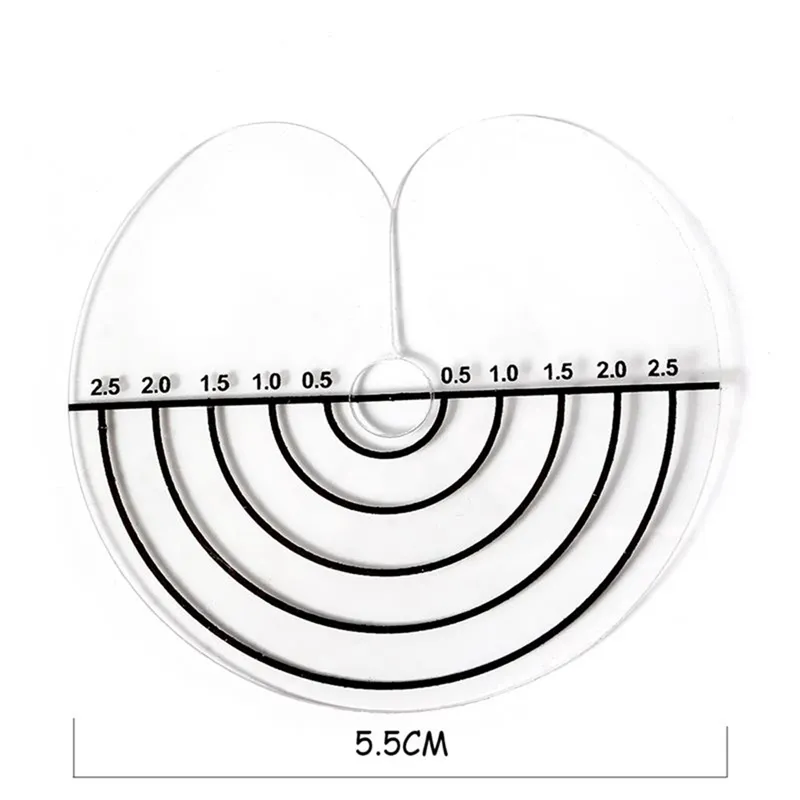 Hair Extension Piece Round