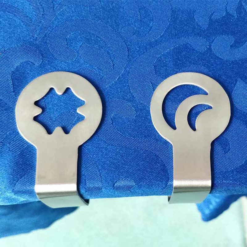 Title 3, Thick Stainless Steel Tablecloth Clip Butterfly...