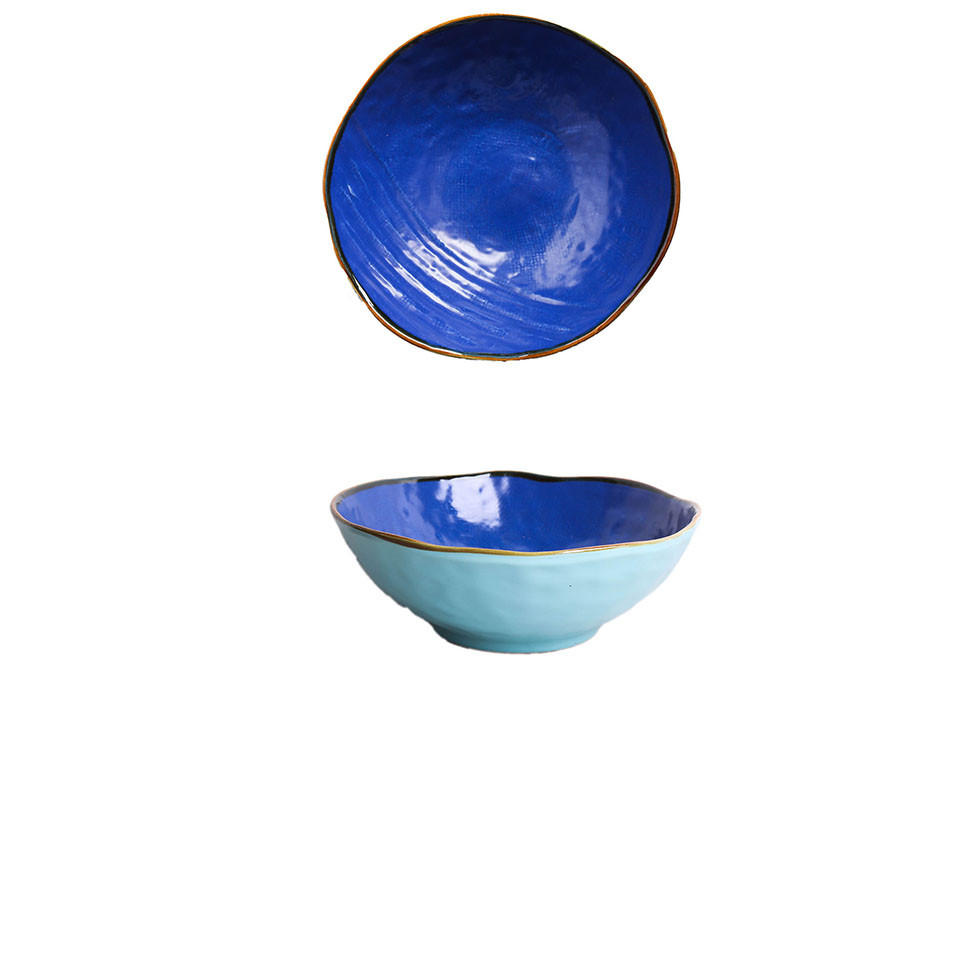 Title 2, Creative Ceramic Retro Big Soup Bowl Household ...