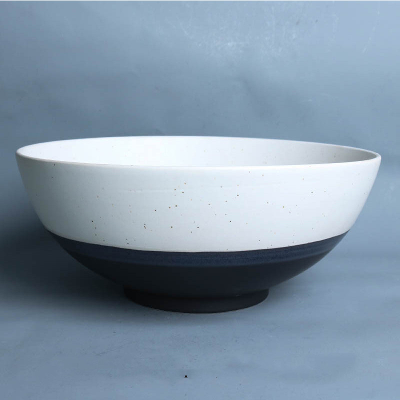 Title 10, Creative Ceramic Retro Big Soup Bowl Household ...