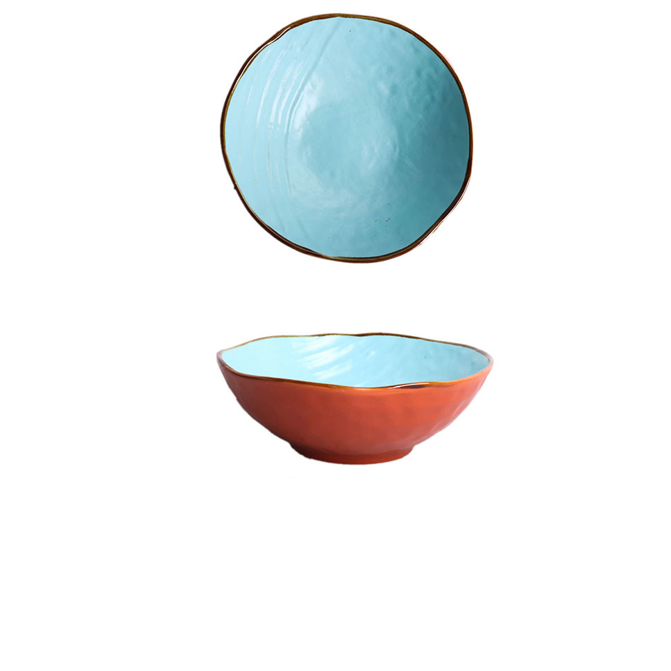 Title 23, Creative Ceramic Retro Big Soup Bowl Household ...