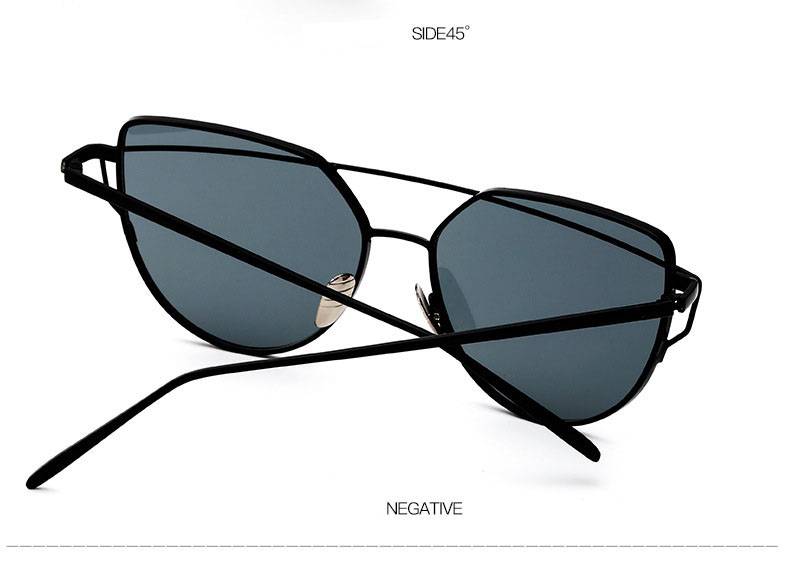 Title 2, Cat Eye Sunglasses Cupronickel Frame Material C...