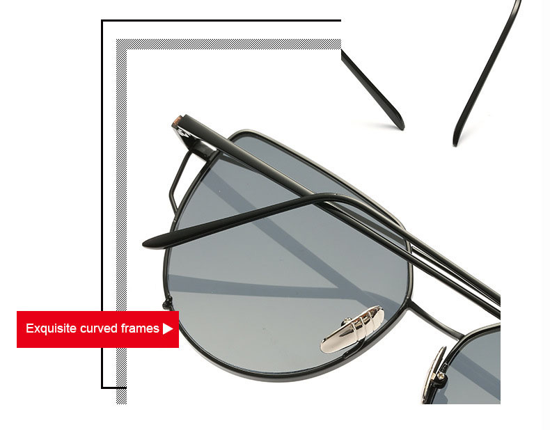 Title 5, Cat Eye Sunglasses Cupronickel Frame Material C...