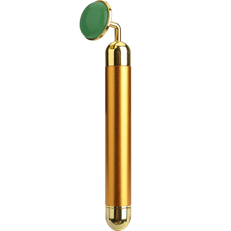 Jade Golden Rod Facial Beauty Rod Facial Massager High Frequency Electric Rod Gold - Shop at LoveMi