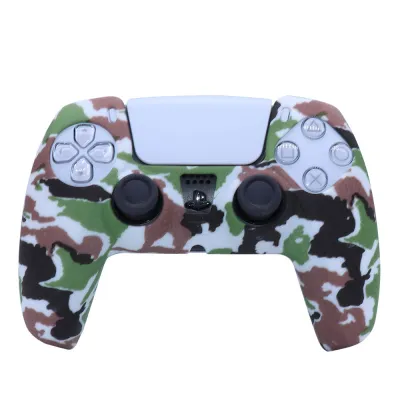PS5 Protective Silicone Case Skin for DualSense Wireless Controller Thumb Grips Gel Rubber Cover