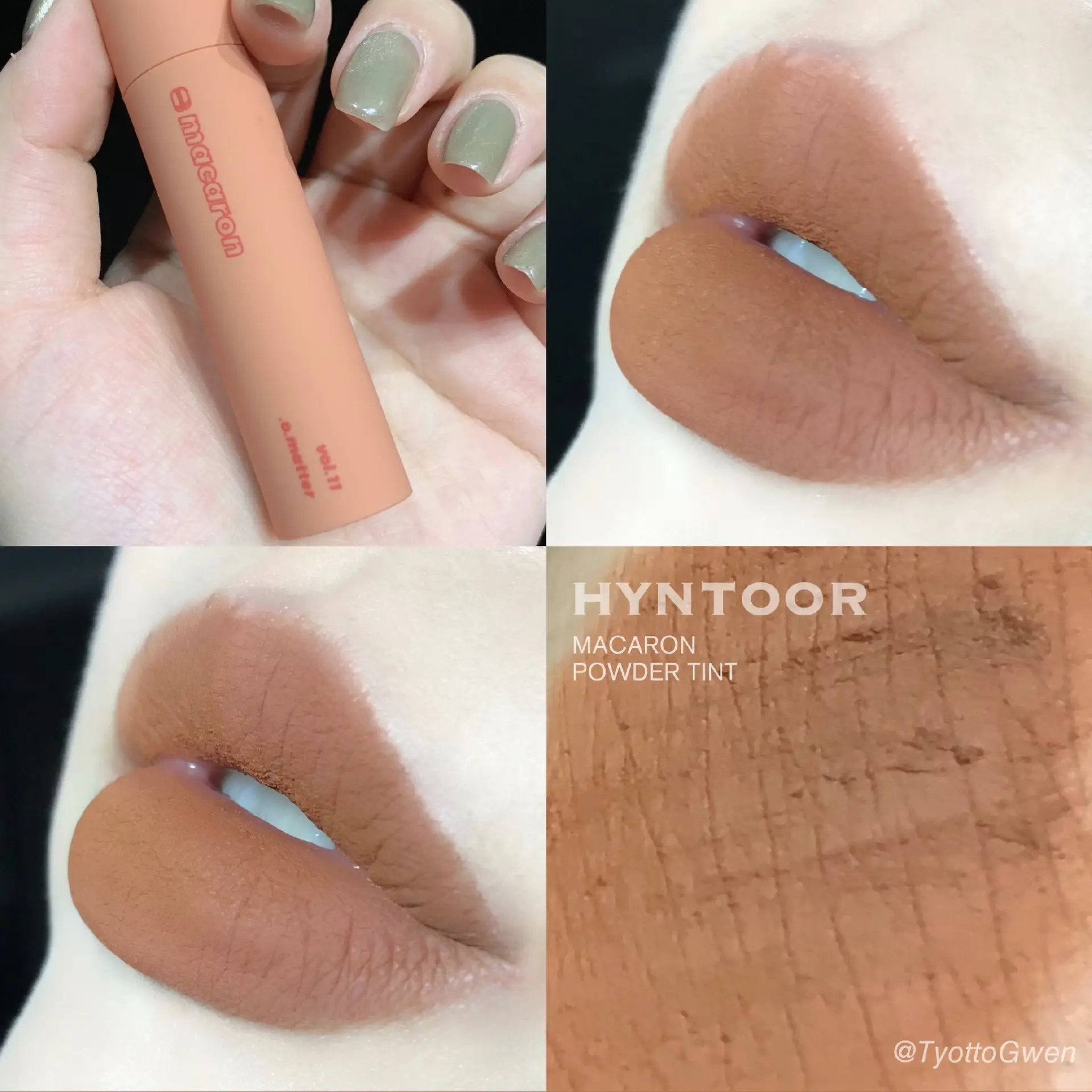 Macaron Pink Matte Matte Velvet Lip And Cheek Dual-Use Lip Glaze