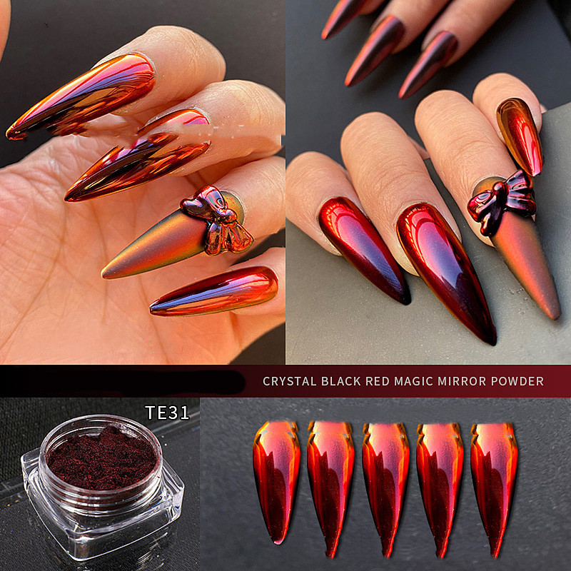 Black red gradient color