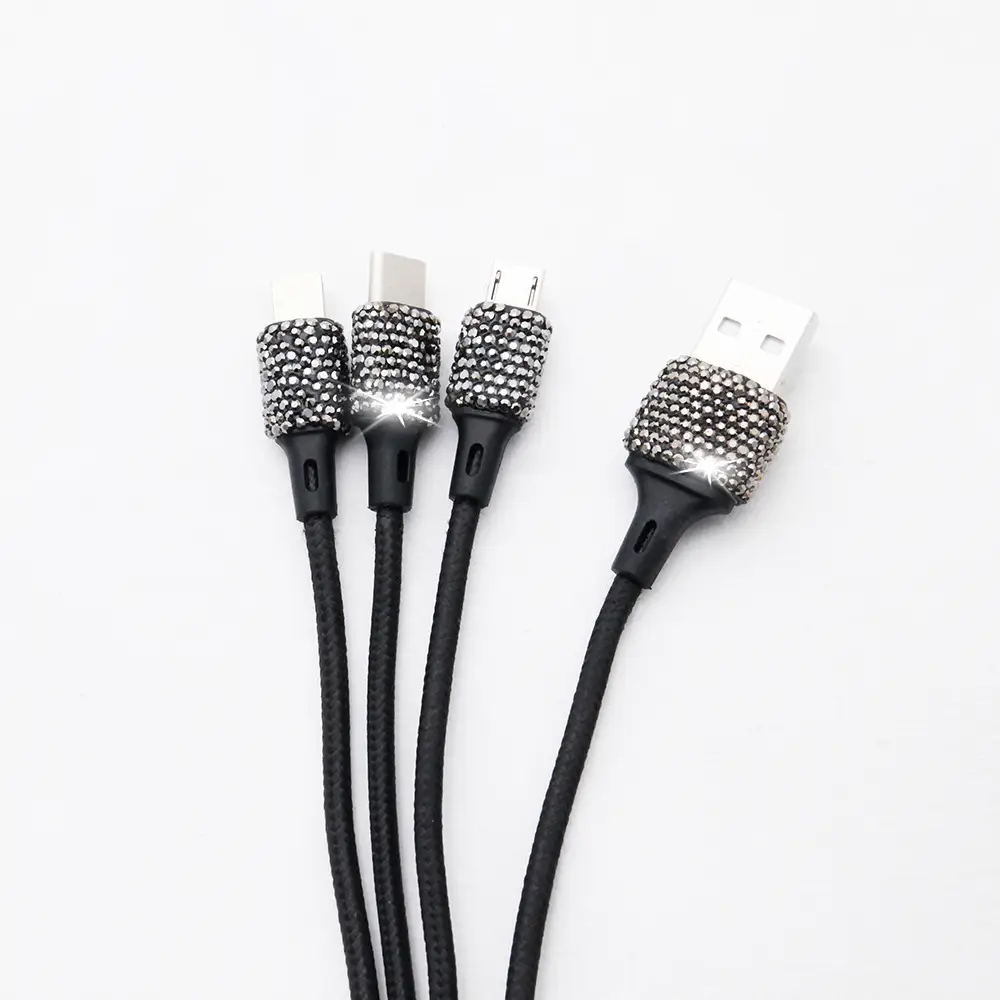 New One With Three Charging Cable