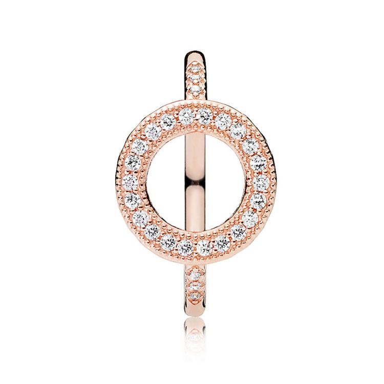 Hot Sale Ring Popular Fashion Diamond Halo Ring
