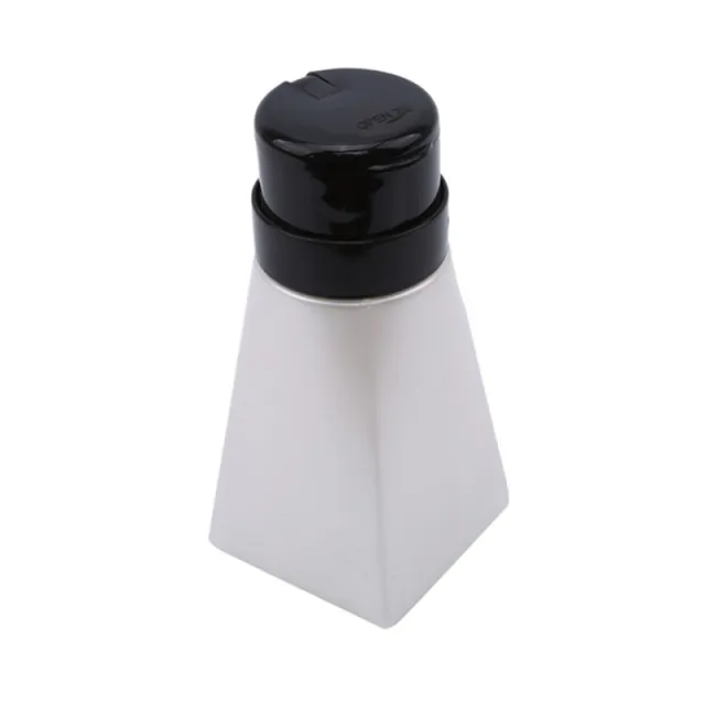 Nail Art Remover Nail Polish Remover Bottle 160Ml Thickened With Lock And Leak Proof Empty Bottle Nail Tool White - Shop at LoveMi