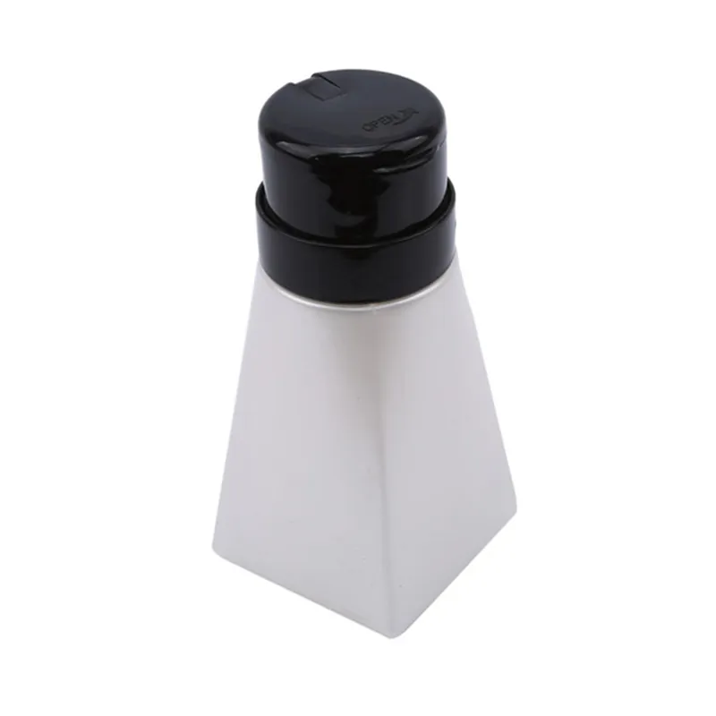 Nail Art Remover Nail Polish Remover Bottle 160Ml Thickened With Lock And Leak-Proof Empty Bottle Nail Tool - White