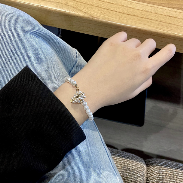 Korea East Gate Bracelet, Japanese and Korean Fashion, Creative Pearl Bracelet, Aestheticism, Minority Temperament, Best Friend Hand Ornament 438