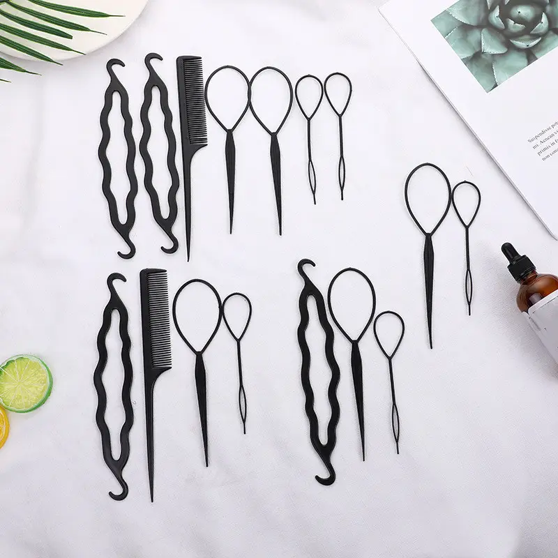 Braided Hair Travel Suit, Disc, Comb, Extension