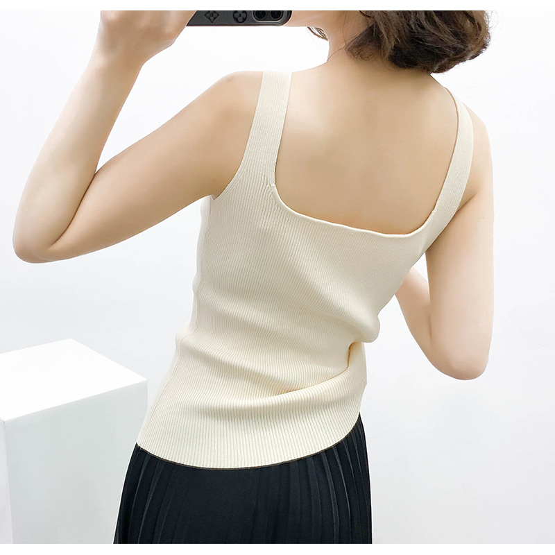 Slim And Slim Cotton Inner And Outer Vest