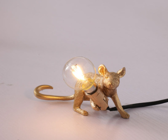 Mouse Personality Mini Decorative Lamp Children'S Room Table Lamp Dormitory Bedside Eye Protection Small Table Lamp — foto 2