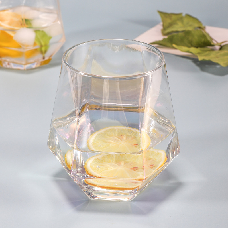 Title 2, Six-Range Glass Whiskey Cup Household Diamond G...