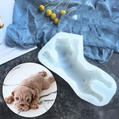 Pudding Jelly Shar Pei Dog Rabbit Saliva Pig Net Red Stereo Mousse Mould - View 1