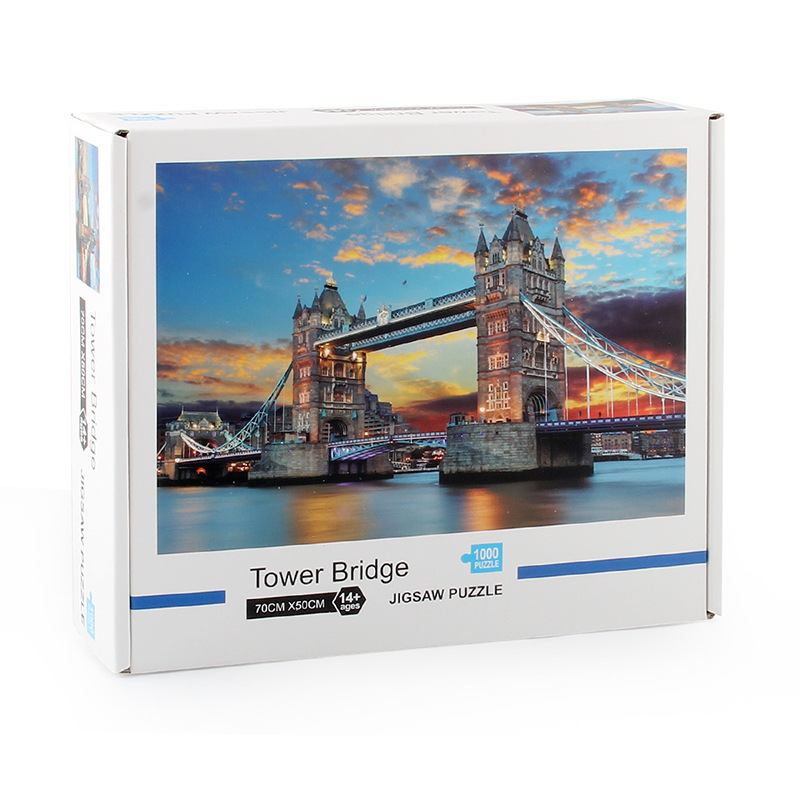 Title 5, 1000-Piece Puzzle Toy For Adults, Tower Bridge ...