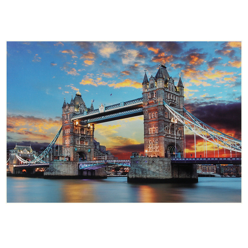 Title 1, 1000-Piece Puzzle Toy For Adults, Tower Bridge ...