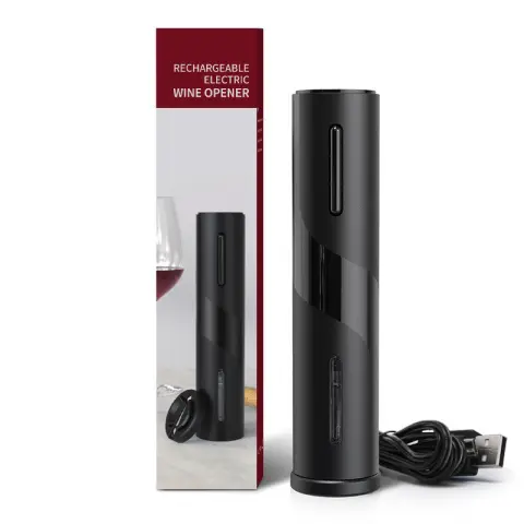 Electronic Bottle Opener Qier Plastic USB Rechargeable Wine Electric