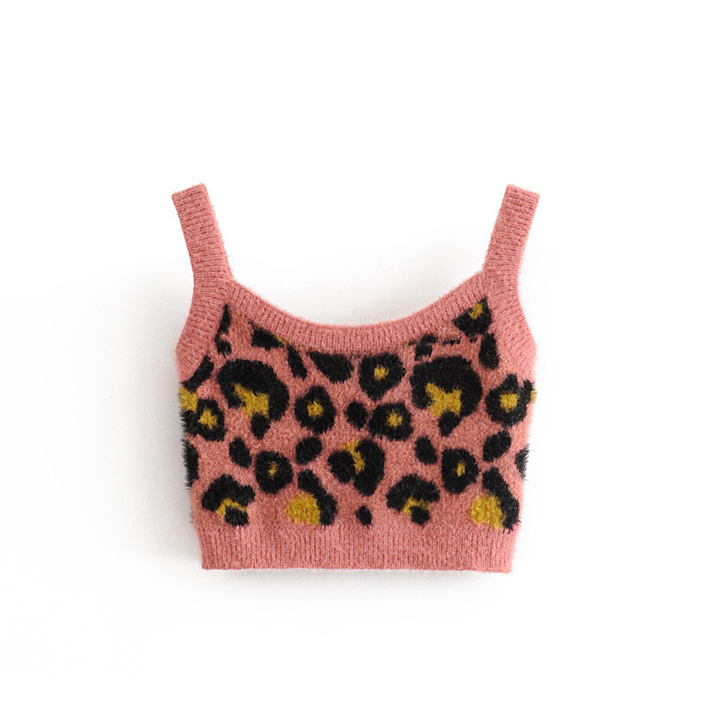 Loose Knit Cardigan Sweater Jacket Short Vest Two-piece Set