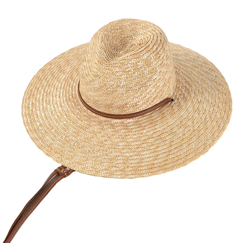 New Belt Strap Straw Sun Hat for Women Fashion