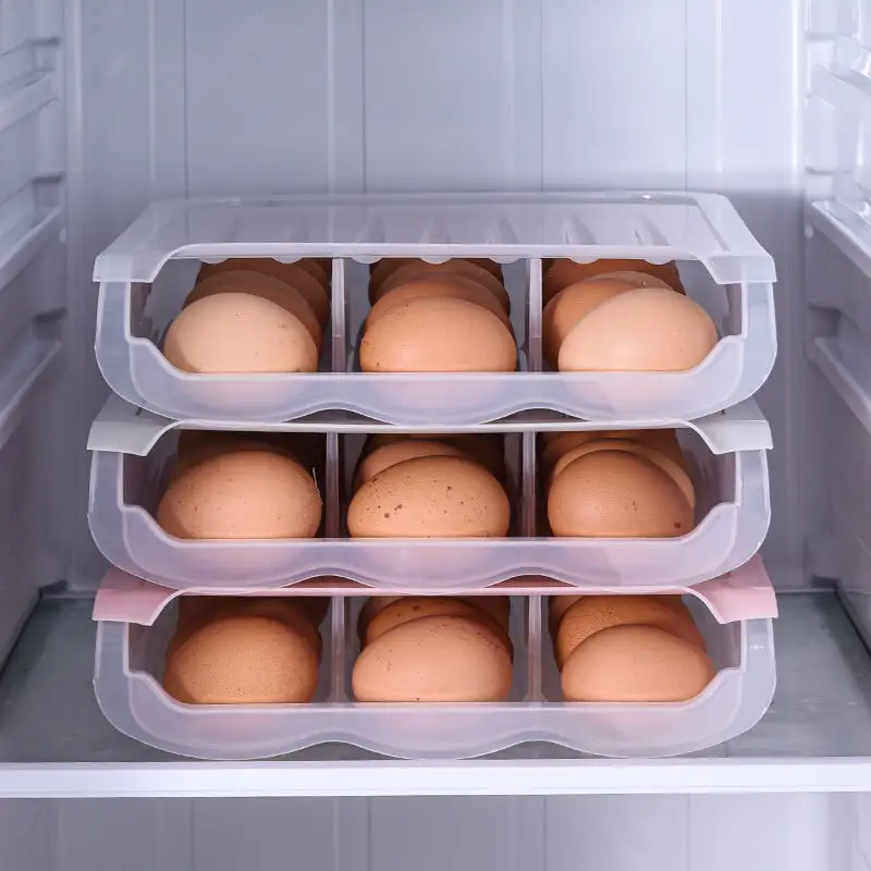 Drawer-Type Ventilated Storage For Egg Box