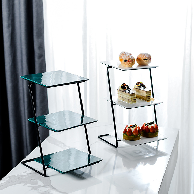 Cake Stand Multi-Layer Fruit Dessert Display Stand — foto 5
