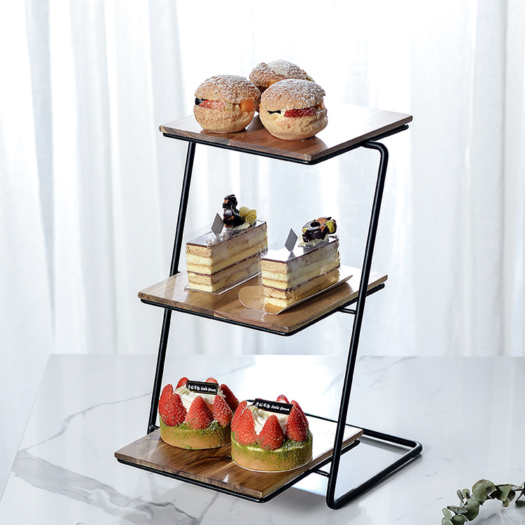 Cake Stand Multi-Layer Fruit Dessert Display Stand — foto 2