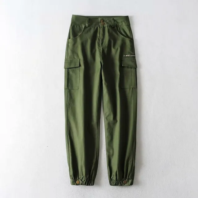 Women's Casual Loose Fitting Overalls Green - Shop at LoveMi