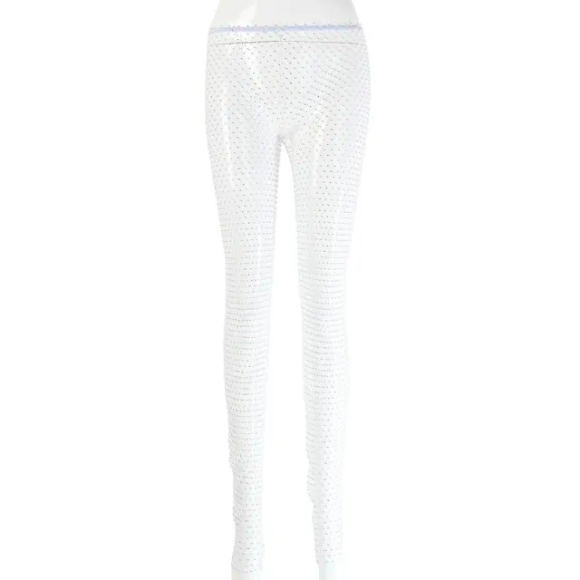 Summer New Mesh Diamond Pants White - Shop at LoveMi